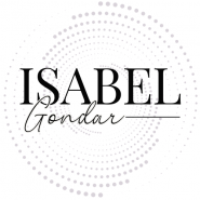 logo letters saying isabel gondar