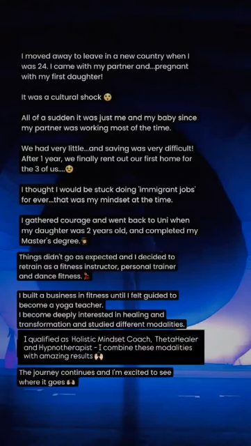 👇🏻 My life as an immigrant in UK so far...

So many tests and trials but after 16 years I can finally say...it was worthy it!🥹

I would have done it again but I'd do it better with more planning perhaps 😅

Any other immigrants out there building their dream life?🙋‍♀️

Let me hear about your journey so far ✨️👇🏻 
.
.
.
.
.
.
.
.
______
#lifeofaentrepreneur #lifeofanimmigrant #livingabroadlife #immigrantentrepreneur #portuguesewoman